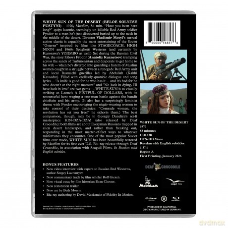 White Sun Of The Desert (Białe słońce pustyni) [Blu-Ray]