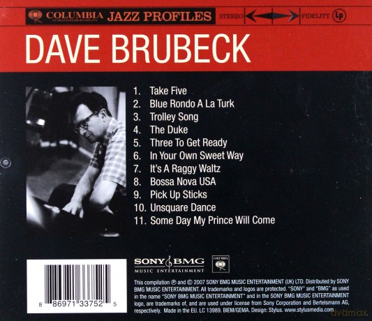 Dave Brubeck: Columbia Jazz Profile [CD]