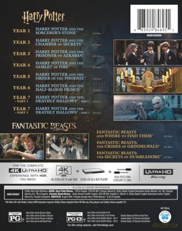 Wizarding World 11-Film Collection [Blu-Ray 4K]