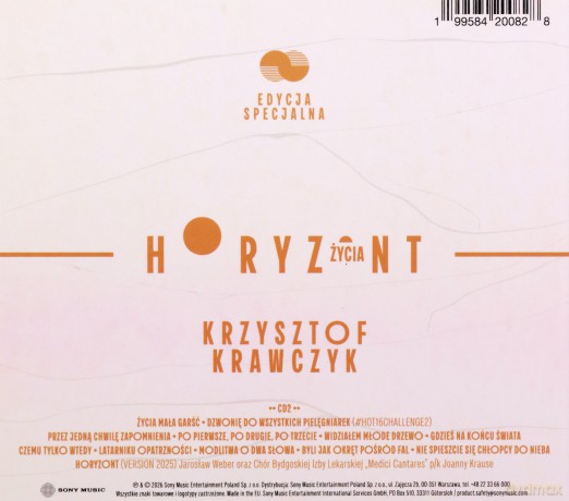 Krzysztof Krawczyk: Horyzont (Edycja Specjalna) [2CD]