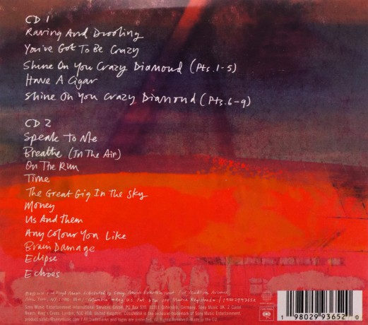 Pink Floyd - Live from the Los Angeles Sports Arena [2xCD]