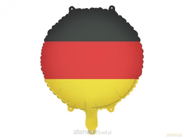 Balon foliowy Flaga Niemiec 35 cm