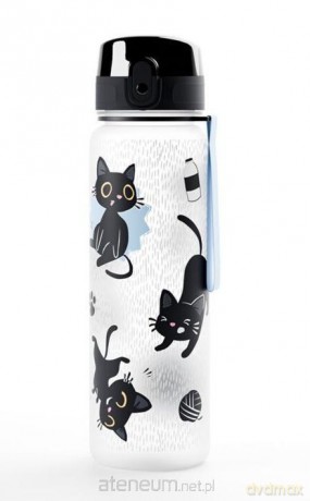 Butelka nietłukąca się Lucky the Black Cat 600ml