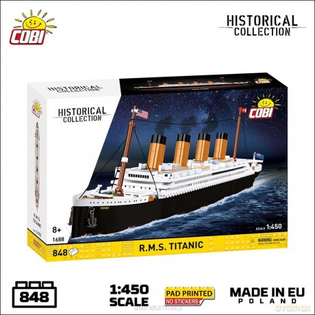 HC RMS Titanic 1:450 [KLOCKI]