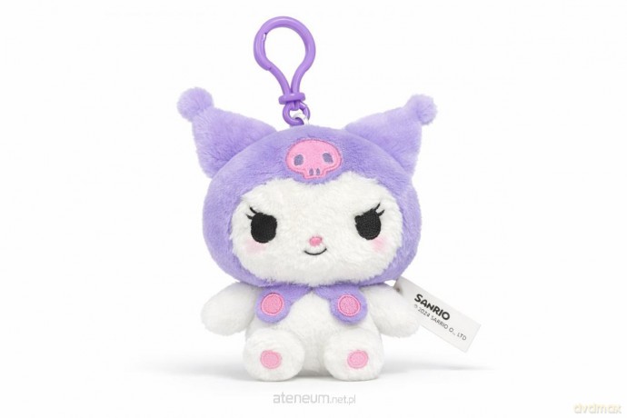 Hello Kitty Fluffy Keychain Kuromi Fioletowa 13 cm