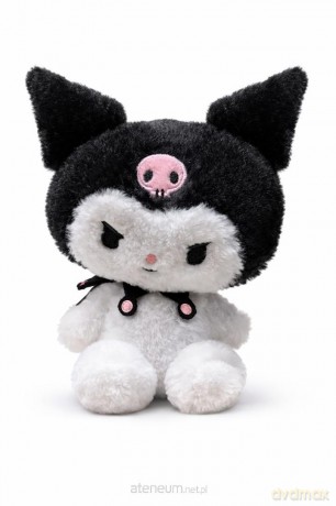 Hello Kitty Fluffy Kuromi Czarna 18 cm