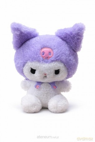 Hello Kitty Fluffy Kuromi Fioletowa 18 cm