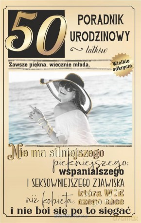 Kartka okolicznościowa Urodziny 50