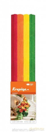 Krepina marszczona 50x100 cm Sunny 4 kolory