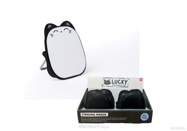 Lusterko kompaktowe Lucky the Black Cat