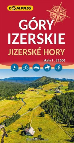 Mapa - Góry Izerskie