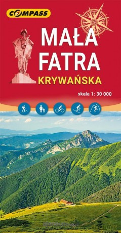 Mapa - Mała Fatra