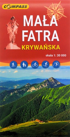 Mapa - Mała Fatra