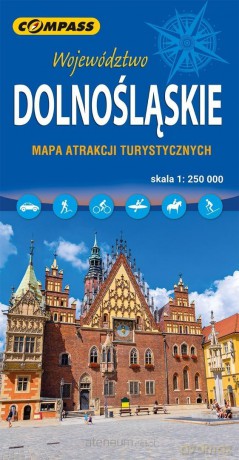 Mapa atrakcji turyst. - Województwo dolnośląskie