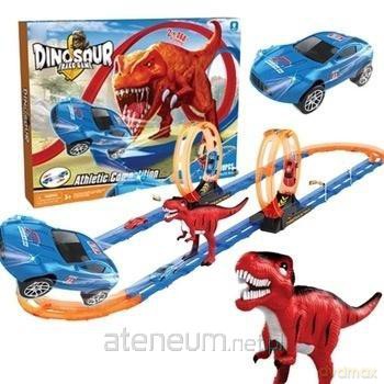Mega tor samochodowy dinozaury pętle autka