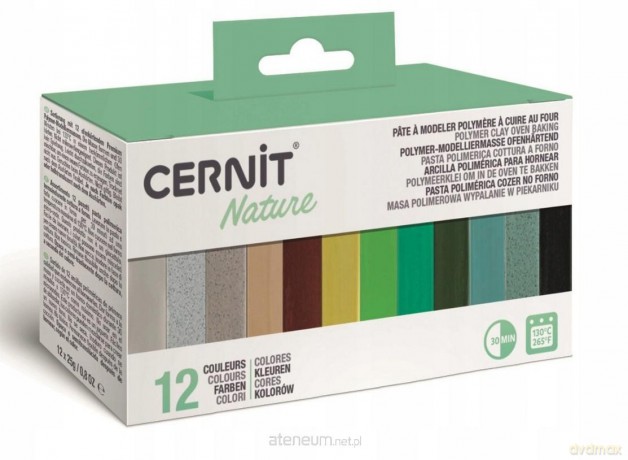 Modelina kolory natury 12x25g