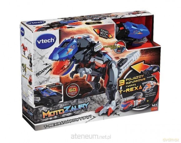Motozaury - T-Rex Ratunkowy 3w1