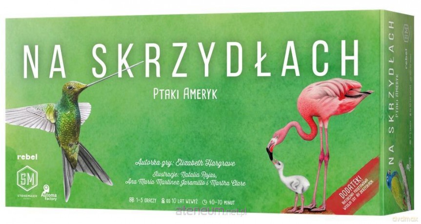 Na skrzydłach: Ptaki Ameryk [GRA PLANSZOWA]