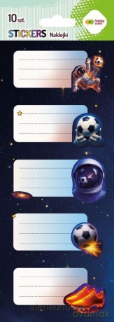 Naklejki na zeszyty Cosmo Ball 86x255