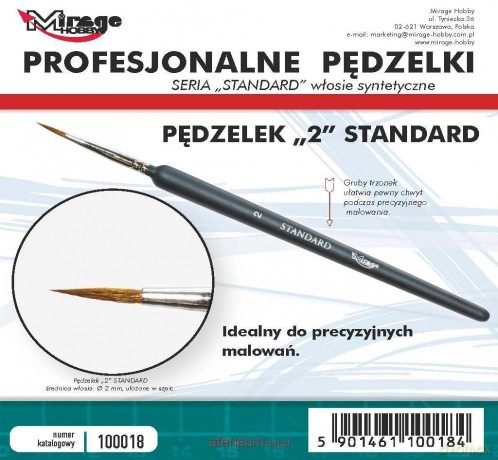 Pędzelek standard 2