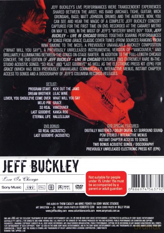Jeff Buckley: Live In Chicago [DVD]