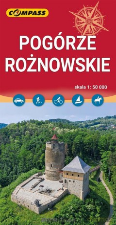 Pogórze Rożnowskie - mapa papierowa [KSIĄŻKA]