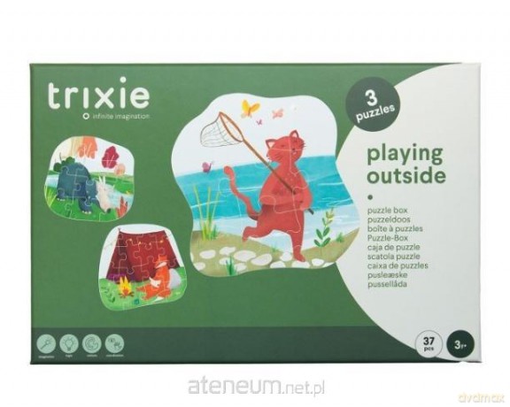 Puzzle 3w1 Zabawa na dworze [PUZZLE]