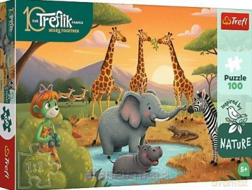 TREFL 100 el. Inspired By Nature Wesoła ferajna [PUZZLE]