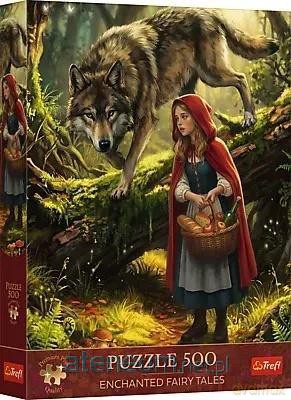 TREFL 500 el. Premium Plus Czerwony Kapturek i Wilk [PUZZLE]