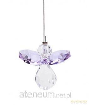 Zawieszka Crystal angel - Light Amethyst