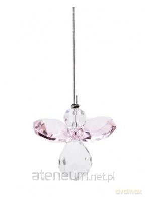 Zawieszka Crystal angel - Rose Quartz