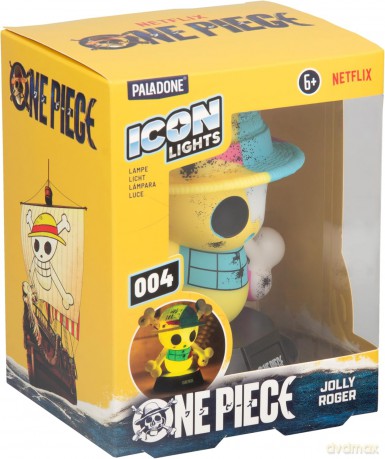 Paladone Icons: One Piece - Jolly Roger Light (PP16021OPNF) 