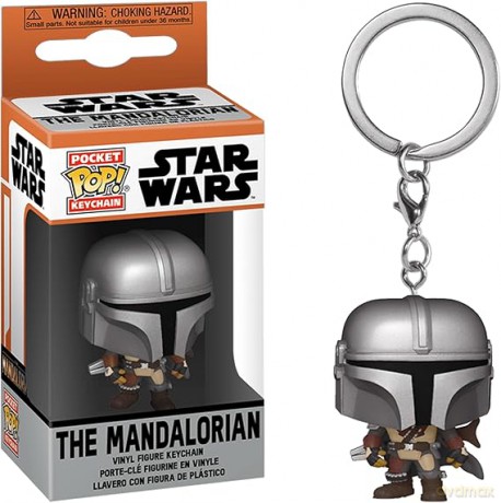 Funko Pocket Pop! Disney: Star Wars - The Mandalorian Vinyl Figure Keychain 