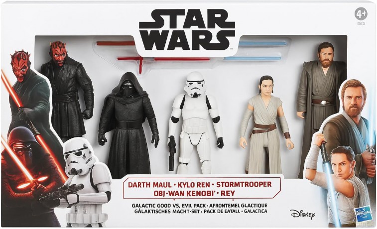 Hasbro Disney: Star Wars - Galactic Good vs. Evil Pack Figures (G0310) 