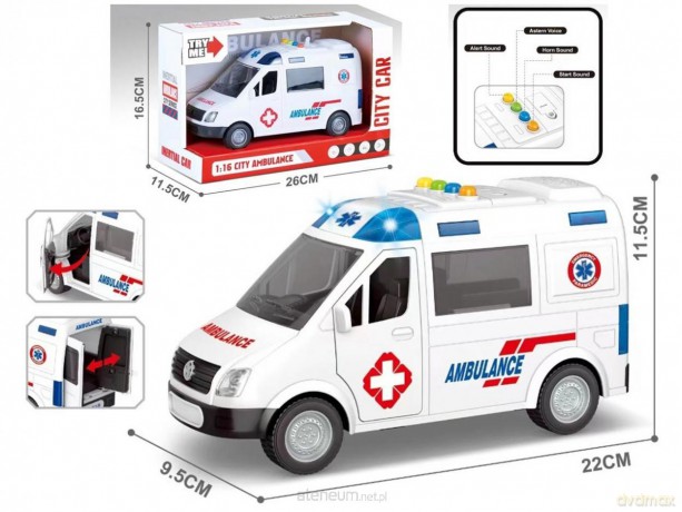 Auto ambulans 1:16