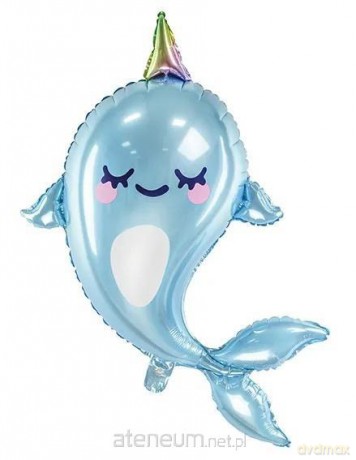 Balon foliowy Narwal 53x87 cm