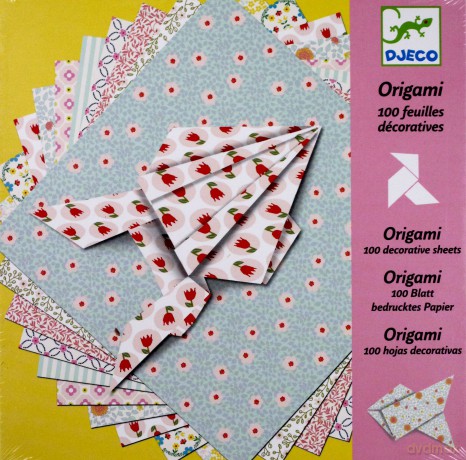 Origami - Papier 100 szt pastelowy