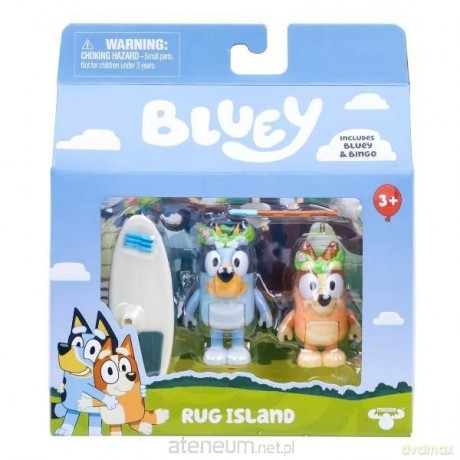 Bluey Figurki Rug Island 2szt [FIGURKA]