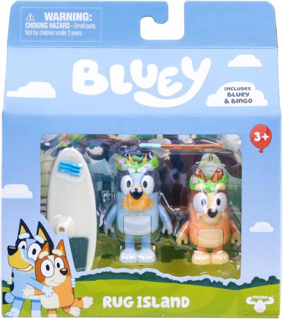Bluey Figurki Rug Island 2szt [FIGURKA]