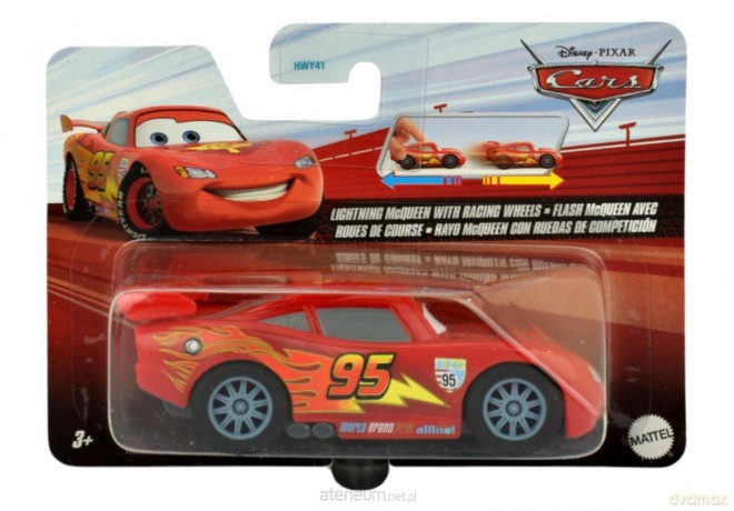 Cars 3 Lightning McQueen with Racing Wheels 1:43