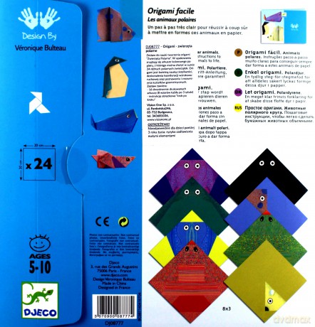 Origami - Polarne zwierzęta