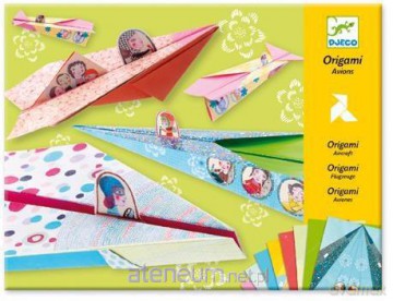 Origami - Tęczowe samoloty