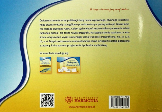 Ortografia w obrazkach. Ćwiczenia Harmonia [KSIĄŻKA]