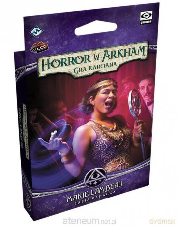 Horror w Arkham LCG Marie Lambeau Talia podstawowa [KARTY]