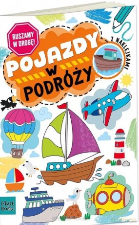Kolorowanka a4 ruszamy w drogę - pojazdy w podróży - Agnieszka Matz [KSIĄŻKA]