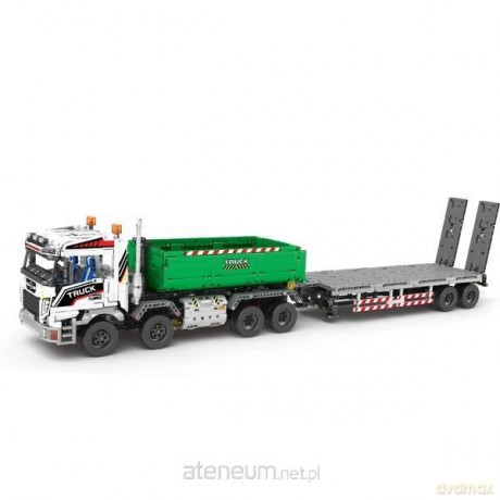 Large Truck With Flat Trailer 2852el [KLOCKI]
