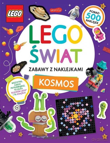 LEGO świat. Zabawy z naklejkami. Kosmos [KSIĄŻKA]