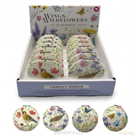 Lusterko kompaktowe Wildflowers mix