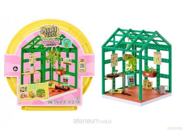 MGA's Miniverse - Spaces Starter Pack Greenhouse [FIGURKA]