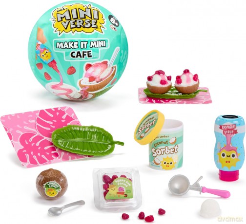 MGA's Miniverse- Make It Mini Foods: Cafe [FIGURKA]